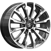 Диск Литой 8.5x20 PCD 6x139.7 ET33 D100.1 Premium Series КР006 Diamond Black Gris