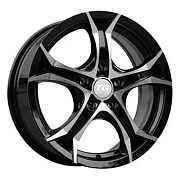 Диск 7x17 5x110 ET40 D65 TG Racing TGD023 bpl_pol