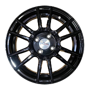 Диск Литой 6x15 PCD 4x100 ET45 D60.1 X-trike X-127 BK