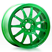 Диск 6x15 4x98 ET35 D58.6 Slik L-5411S Candy GREEN