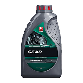 Лукойл Gear 80W90 GL-5 Минеральное (разлив) 1л 