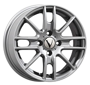 Диск Литой 5.5x14 PCD 4x100 ET43 D60.1 Вектор К173 Сильвер S