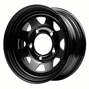 Диск Стальной 7x16 PCD 5x139.7 ET10 D110 Ikon (Nokian Tyres) Штамп Gloss Black