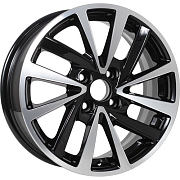 Диск Литой 6x15 PCD 4x98 ET33 D58.6 iFree КС899 алмаз чёрный