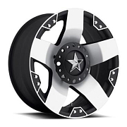 Диск 8.5x20 5x139.7 ET10 D110.5 Buffalo BW-775 Machined Face W/BLK Windows