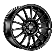 Диск 8x18 5x112 ET45 D66.7 OZ Racing Superturismo LM Matt Black Silver Lettering