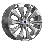 Диск 7x17 5x108 ET45 D67.1 K&K КС936 Дарк платинум