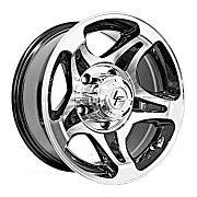 Диск 8x16 6x139.7 ET-5 D110 LF Works Dick LF8195 Черно-серебристый