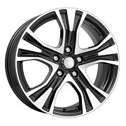 Диск 7x17 5x112 ET49 D57.1 Remain Skoda Octavia (R159) Алмаз-черный