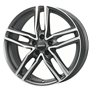 Диск 6.5x16 4x108 ET45 D63.4 ALUTEC Ikenu Graphite front polished