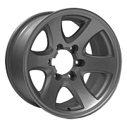 Диск 8x16 6x139.7 ET15 D110 КРАМЗ АНАБАР Черный