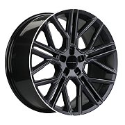 Диск 9.5x21 5x112 ET31 D66.6 Khomen Wheels KHW2101 (Q7/Touareg) Black matt MR