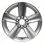 Диск 6x14 5x100 ET43 D57.1 Alfa Wheels VW49 Sil