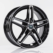 Диск Литой 6x15 PCD 5x100 ET40 D57.1 Megami MGM-17FF BKF