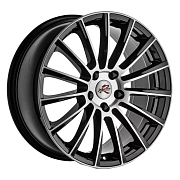 Диск 8x18 5x112 ET43 D66.6 X-trikeRST R108 BK/FP