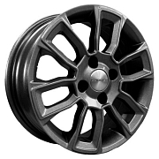 Диск Литой 5.5x14 PCD 4x100 ET45 D56.1 Khomen Wheels KHW1406 Gray