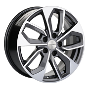 Диск Литой 7x17 PCD 5x114.3 ET40 D66.1 Carwel Эльтон 1703 AGR