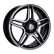 Диск 7x18 5x114.3 ET50 D64.1 X-Race AF-09 BKF