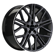 Диск 9.5x21 5x112 ET37 D66.6 Khomen Wheels KHW2101 (Front) Black matt MR