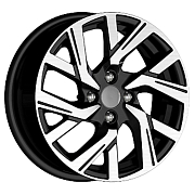 Диск 6x15 4x98 ET35 D58.6 K&K КСr1030 Алмаз черный