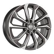 Диск 6x15 4x100 ET38 D60.1 Dezent TD Black Matt