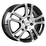 Диск 6x15 4x98 ET25 D67.1 X-trike X-105 BK/FR