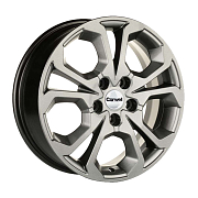 Диск 6.5x17 5x114.3 ET50 D67.1 Khomen Wheels V-Spoke 711 G-Silver