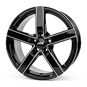Диск 7.5x17 5x120 ET35 D72.6 ATS Emotion Diamant black front polished