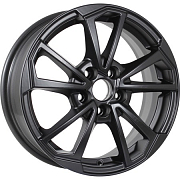 Диск 6x15 5x100 ET38 D57.1 KDW KD1550 Matt Black Painted