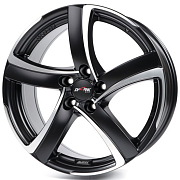 Диск Литой 7x16 PCD 5x114.3 ET38 D70.1 Alutec Shark Racing Black Front Polished
