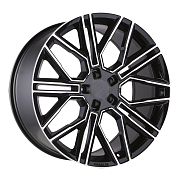 Диск 9.5x21 5x112 ET31 D66.6 Khomen Wheels KHW2101 Black-FP