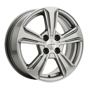 Диск 6x15 4x100 ET50 D60.1 Khomen Wheels U-Spoke 502 G-Silver
