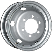 Диск Штампованный 5.5x16 PCD 6x170 ET106 D130 Asterro TC1607FX Серебристый