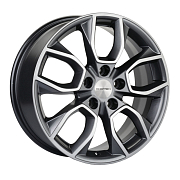 Диск 7x17 5x112 ET40 D57.1 Khomen Wheels U-Spoke 713 Gray-FP
