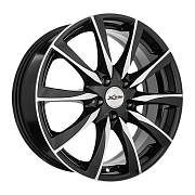 Диск 7x17 5x114.3 ET45 D67.1 X-trike X-120M BK/FP