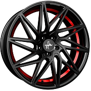Диск 8.5x19 5x114.3 ET40 D72.6 Keskin Tuning KT20 Matt Black Red Inside