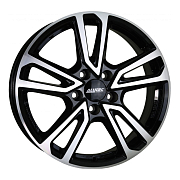 Диск 7x17 5x114.3 ET40 D66.1 ALUTEC Tormenta Diamant Black Front Polished