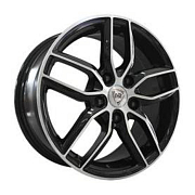 Диск 6x15 4x100 ET50 D60.1 NZ SH656 BKF