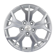 Диск 7x17 5x114.3 ET39 D60.1 Khomen Wheels Y-Spoke 715 F-Silver