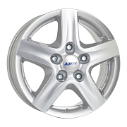 Диск 6.5x16 5x120 ET50 D65 ALUTEC GripT Polar Silver