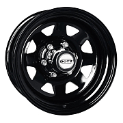 Диск 7x16 6x139.7 ET36 D106 Dotz DAKAR dark Черный