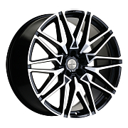 Диск 9.5x21 5x112 ET20 D66.6 Khomen Wheels KHW2103 Black-FP
