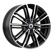 Диск 7x17 5x100 ET48 D56.1 K&K КС903 Алмаз черный