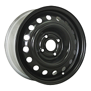 Диск 6x16 4x100 ET37 D60 Renault Штамп Черный