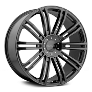 Диск 8.5x20 5x114.3 ET35 D74 KMC KM677 Gloss Black