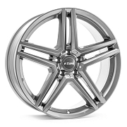 Диск 8.5x19 5x112 ET54 D66.5 Rial M10X Metal Grey