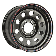 Диск 8x16 6x114.3 D66.1 Off-Road-Wheels Штамп NISSAN Navara Черный