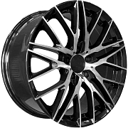 Диск Литой 8x18 PCD 5x112 ET40 D66.6 PDW 5411 Gloss Black Machine Face