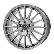Диск 7.5x17 5x108 ET41 D75 OZ Racing Superturismo GT Grigio Corsa Black Lettering