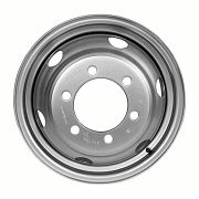 Диск Штампованный 5.5x16 PCD 6x170 ET106 D130 Asterro TC1607CX Серебристый